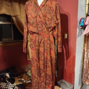 Gillian Classics Paisley Dress S